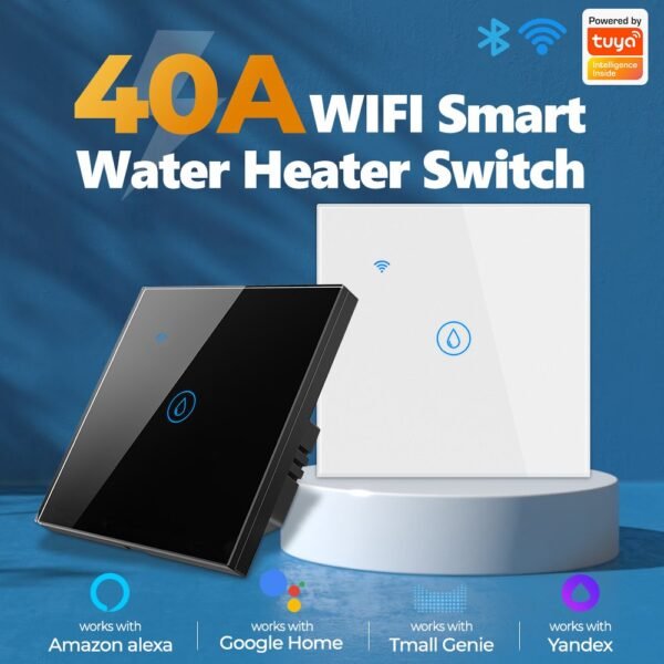 40Amp Wi-Fi Smart Water Heater/AC Switch
