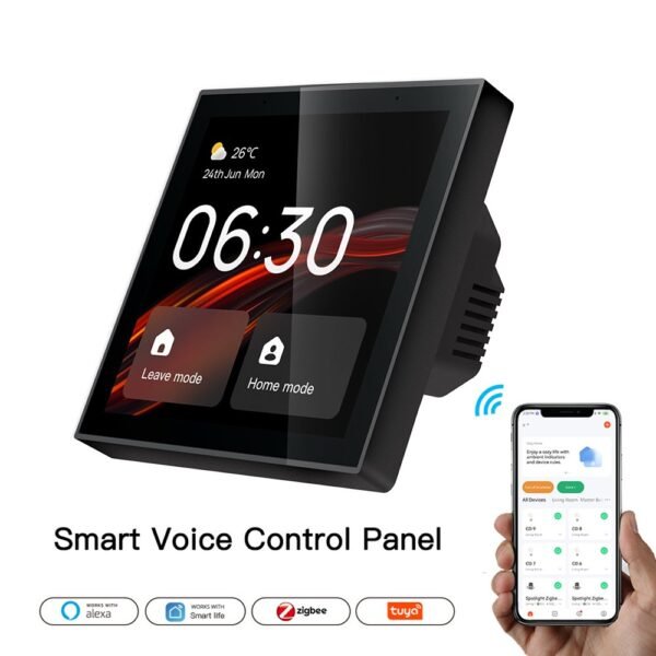 4 Inch Control Panel Built in Alexa Wifi Zigbee Gateway TPP04
