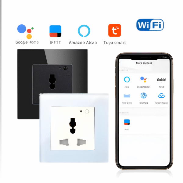 TUYA WIFI SMART SINGLE SOCKET Tuya Single Wall Wifi Socket Type 1