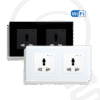 Tuya Double Wall Wifi Socket Type 1