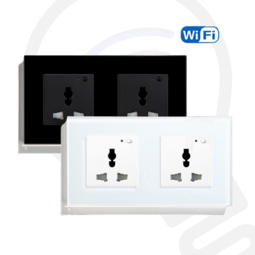 Tuya Double Wall Wifi Socket Type 1