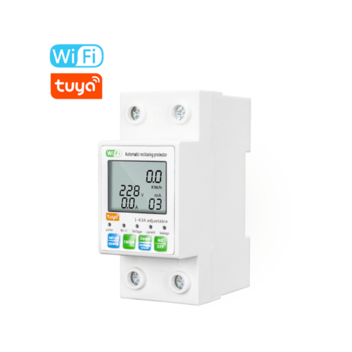 63A WIFI Smart Energy Meter Kwh Metering Circuit Breaker