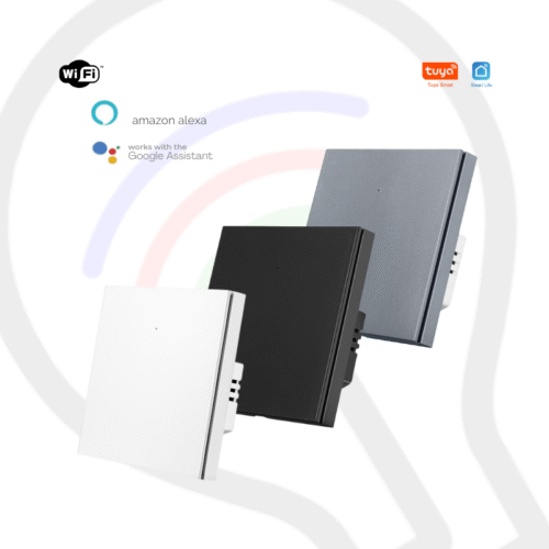 One Gang Tuya WiFi Press Button Switch DS