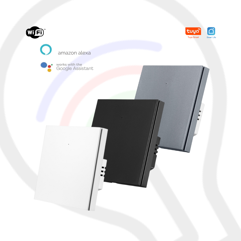 One Gang Tuya WiFi Press Button Switch DS