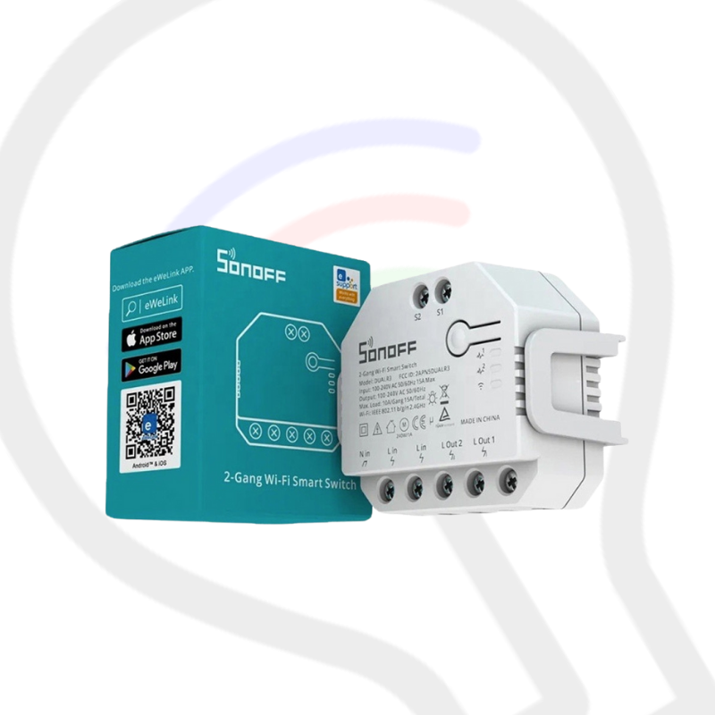 SONOFF DUAL R3 2 Gang Dual Relay Module SONOFF DUAL R3 Dual Relay Module Wifi DIY MINI Switch