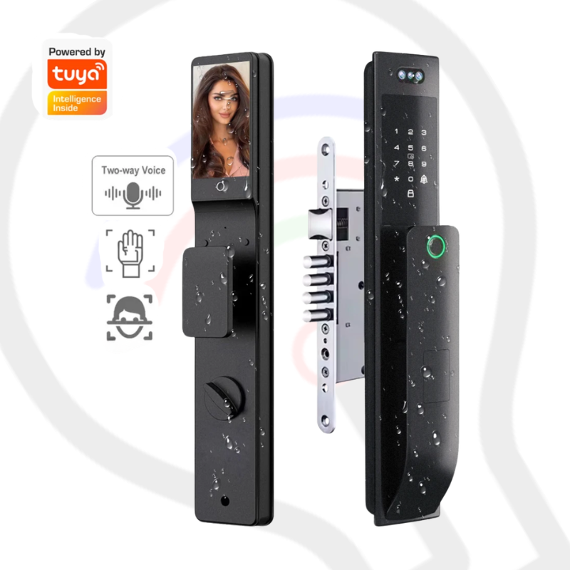 Mos-P9W-Israeli| Tuya Wi-Fi Smart Israeli Mortise Lock