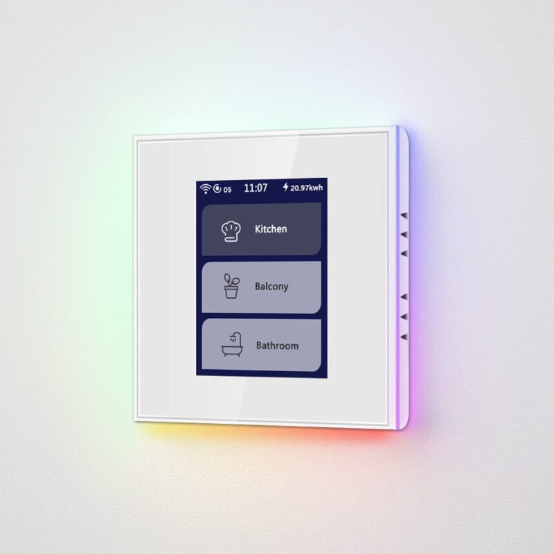 Tuya Smart Home 5 in 1 LCD WIFI Touch Light Switch