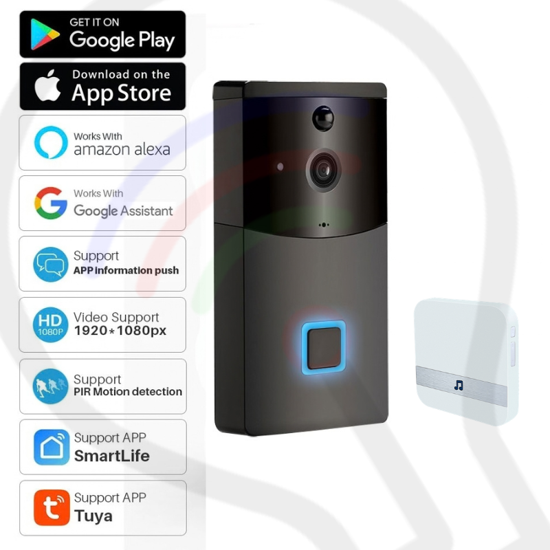 Smart Tuya Wireless WiFi Video Intercom Door Bell | DB02